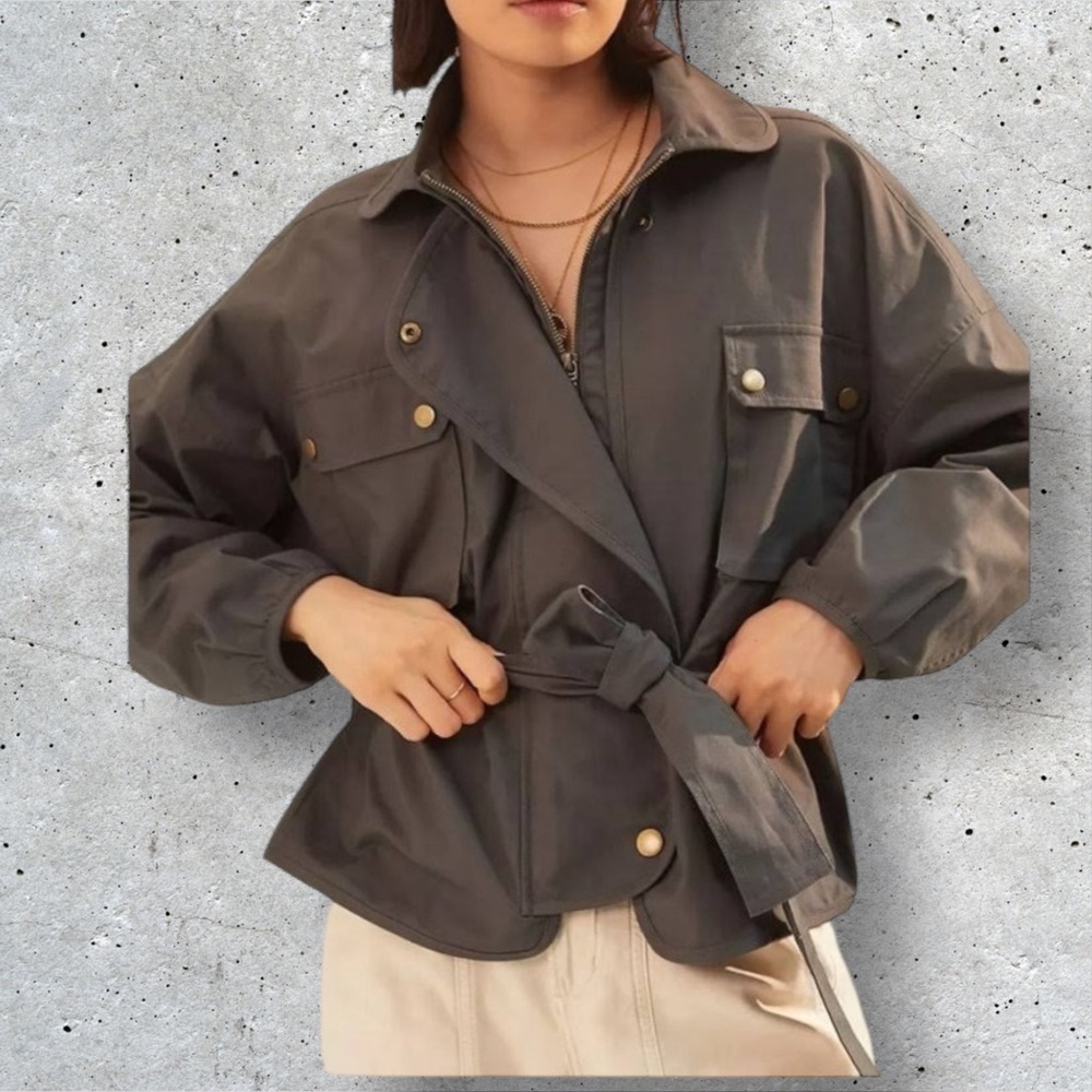 Mare Mare x Anthropologie Belted Utility Jacket